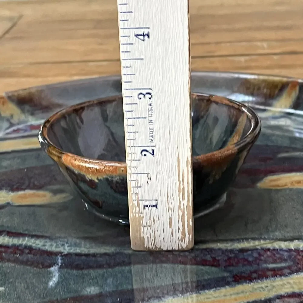 Art Studio Pottery Fairhaven Ceramic Chip Dip Platter 13